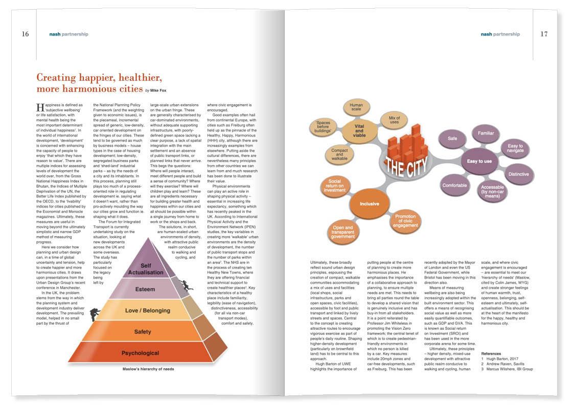 nash partnership review magazine inner spread pages